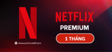 Tài khoản Netflix Premium gói 1 tháng xem phim 4K chất lượng cao