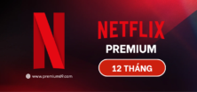 Tài khoản Netflix Premium gói 12 tháng tiết kiệm nhất