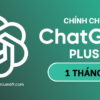 Nâng cấp ChatGPT Plus chính chủ gói 1 tháng hỗ trợ GPT-5.4