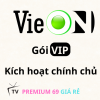 Nâng cấp VieON VIP chính chủ