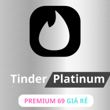 Nâng cấp Tinder PLATINUM chính chủ (6 Tháng)