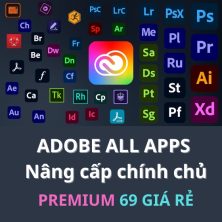 Nâng cấp Adobe Creative Cloud All Apps