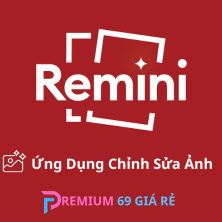 Nâng cấp chính chủ Remini - Ứng Dụng Chỉnh Sửa Ảnh (12 tháng)