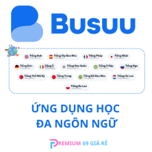 Nâng cấp chính chủ BUSUU Premium - Ứng dụng học đa ngôn ngữ