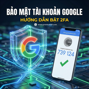 Hướng dẫn bật 2FA bảo mật tài khoản Google bằng ứng dụng Authenticator trên điện thoại